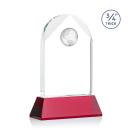 Blake Globe VividPrint&trade; Award on Newhaven - Red Alt Image 1