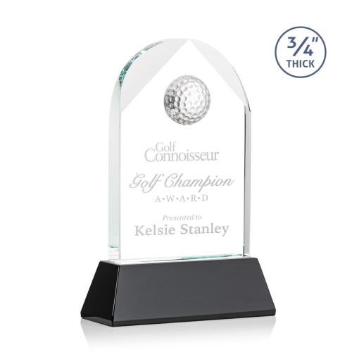 Blake Golf on Newhaven - Black Recognition Awards - Crystal Awards - Blake Golf on Newhaven - Black