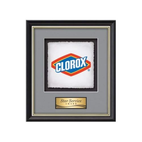 Plaque Awards - Framed Awards & Plaques - Baron -  Black/Gold