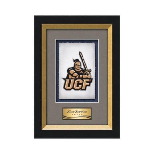 Plaque Awards - Framed Awards & Plaques - Omni -  Black/Gold