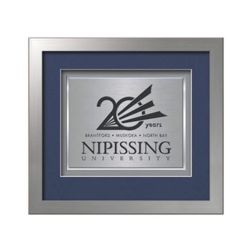 Plaque Awards - Framed Awards & Plaques - Eldridge Certificate TexEtch - Silver