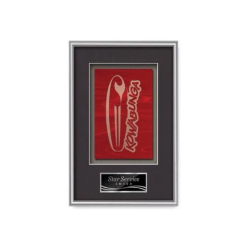 Plaque Awards - Framed Awards & Plaques - Fenestra -  Silver