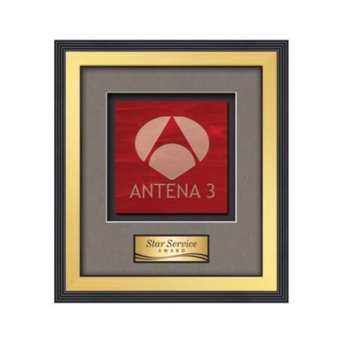Plaque Awards - Framed Awards & Plaques - Jasper -  Gold