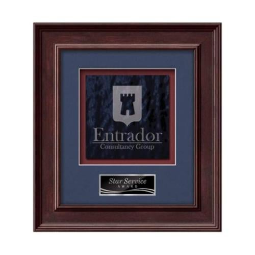 Plaque Awards - Framed Awards & Plaques - Calder -  Mahogany