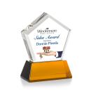 Genosee VividPrint&trade; Award on Base - Amber
