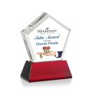 Genosee VividPrint&trade; Award on Base - Red
