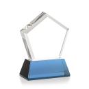 Genosee VividPrint&trade; Award on Base - Sky Blue Alt Image 1