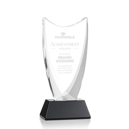 Recognition Awards - Crystal Awards - Dawkins Award - Black