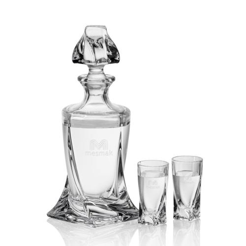 Corporate Gifts - Barware - Decanters - Oasis Shot Decanter Set