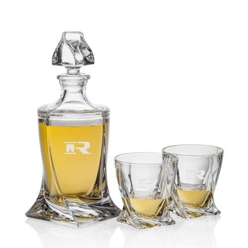 Corporate Gifts - Barware - Decanters - Oasis Decanter Set