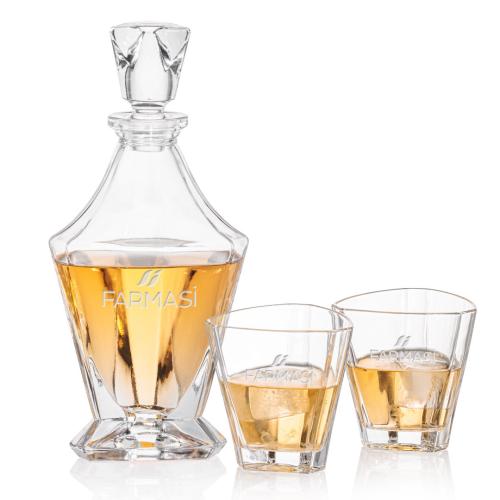 Corporate Gifts - Barware - Decanters - Arellano Decanter Set