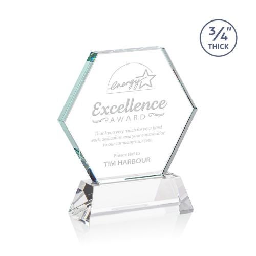 Recognition Awards - Crystal Awards - Pickering Award on Newhaven - Starfire