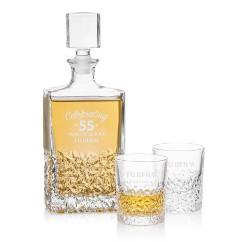 Corporate Gifts - Barware - Decanters - Oakham Decanter Set