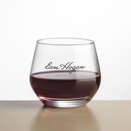 Corporate Gifts - Barware - Wine & Champagne - Wine Glasses - Bexley Stemless Wine - Imprinted