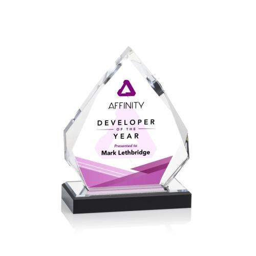 Recognition Awards - Acrylic Awards - Beckenham VividPrint™ Award - Silver