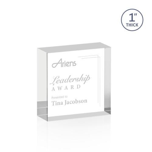 Recognition Awards - Acrylic Awards - Laval Award - Clear