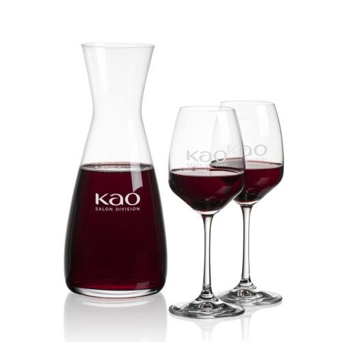 Corporate Gifts - Barware - Carafes - Portofino Carafe & Oldham Wine