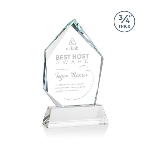 Recognition Awards - Crystal Awards - Deerhurst Ice Peak Award on Newhaven - Starfire