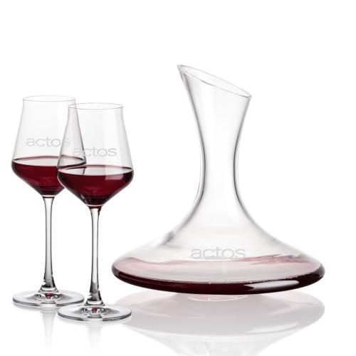 Corporate Gifts - Barware - Glasses Sets - Madagascar Carafe & Bretton Wine
