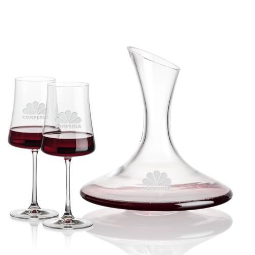 Corporate Gifts - Barware - Glasses Sets - Madagascar Carafe & Dakota Wine