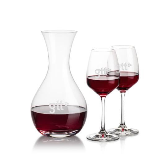 Corporate Gifts - Barware - Carafes - Adelita Carafe & Oldham Wine