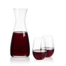 Portofino Carafe & Boston Stemless Wine Alt Image 1