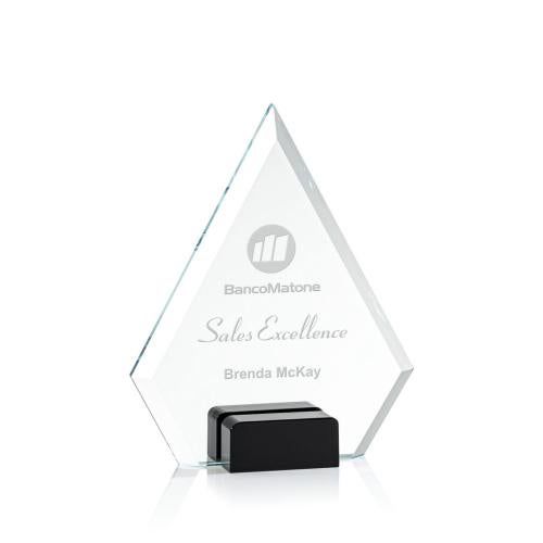 Recognition Awards - Crystal Awards - Charlotte Award - Black