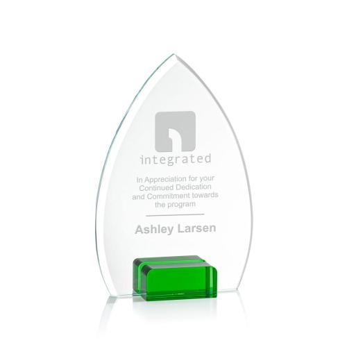 Recognition Awards - Crystal Awards - Aylin Award - Green