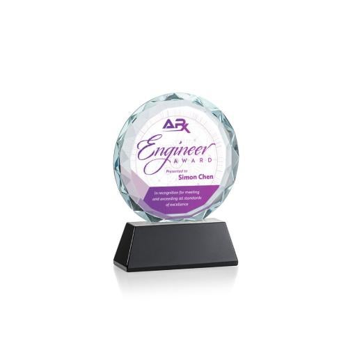Recognition Awards - Crystal Awards - Stratford VividPrint™ Award - Black