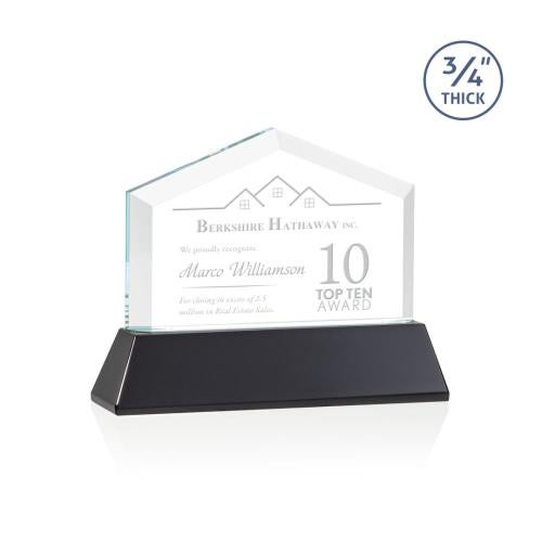 Recognition Awards - Crystal Awards - Micasa Award on Newhaven - Black