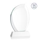 Wichita VividPrint&trade; Award on Newhaven Base - White Alt Image 1