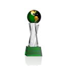 Havant Globe Award - Green/Gold Alt Image 1