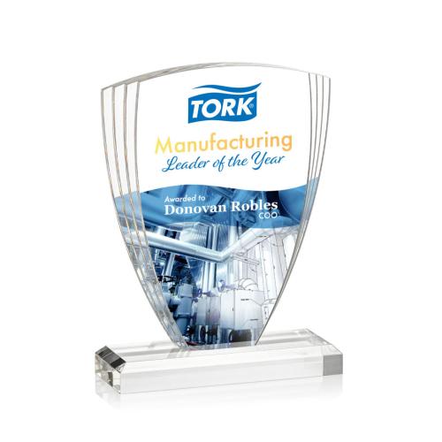 Recognition Awards - Acrylic Awards - Marcella VividPrint™ Award