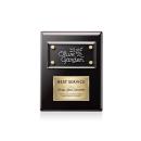 Gossamer Plaque - Black/Gold