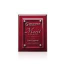 Caledon Plaque - Rosewood/Silver