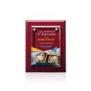 Caledon VividPrint&trade; Plaque - Rosewood/Silver