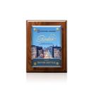 Caledon VividPrint&trade; Plaque - Walnut/Gold