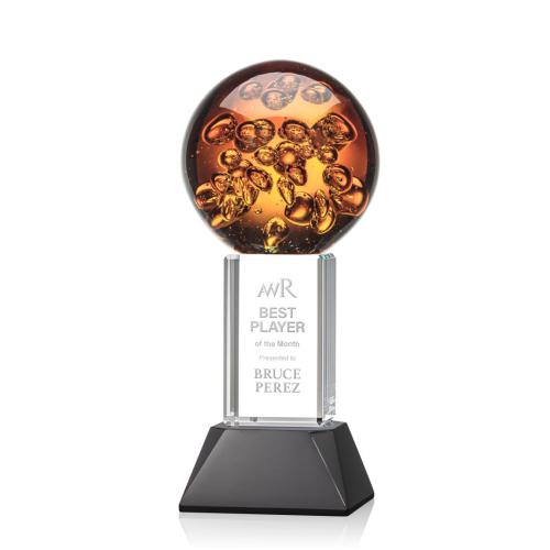 Recognition Awards - Glass Awards - Art Glass Awards - Avery Award on Stowe Base