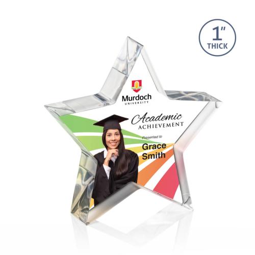 Recognition Awards - Acrylic Awards - Copeland Star VividPrint™ Award