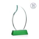 Croydon Flame Award on Newhaven Base - Green Alt Image 1