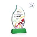 Croydon VividPrint&trade; Award on Newhaven Base - Green