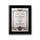 SpectraPrint&trade; Plaque - Ebony Silver