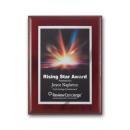 SpectraPrint&trade; Plaque - Mahogany Silver