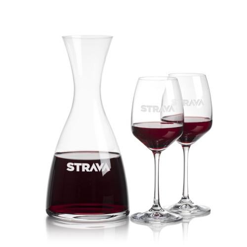 Corporate Gifts - Barware - Glasses Sets - Barham Carafe & Oldham Wine