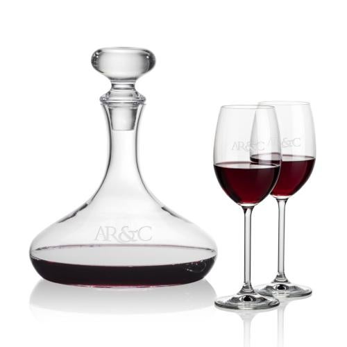 Corporate Gifts - Barware - Carafes - Stratford Decanter & Woodbridge Wine