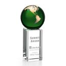 Luz Globe Award - Green/Gold