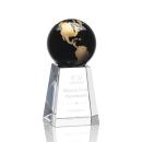 Heathcote Globe Award - Black/Gold