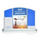 Blue, Chrome, Clear;Chrome