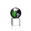 Haywood Globe Award - Green/Silver Alt Image 1