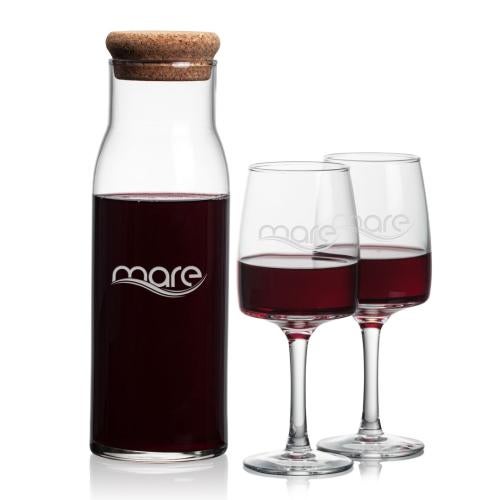 Corporate Gifts - Barware - Carafes - Aviston Carafe & Cherwell Wine